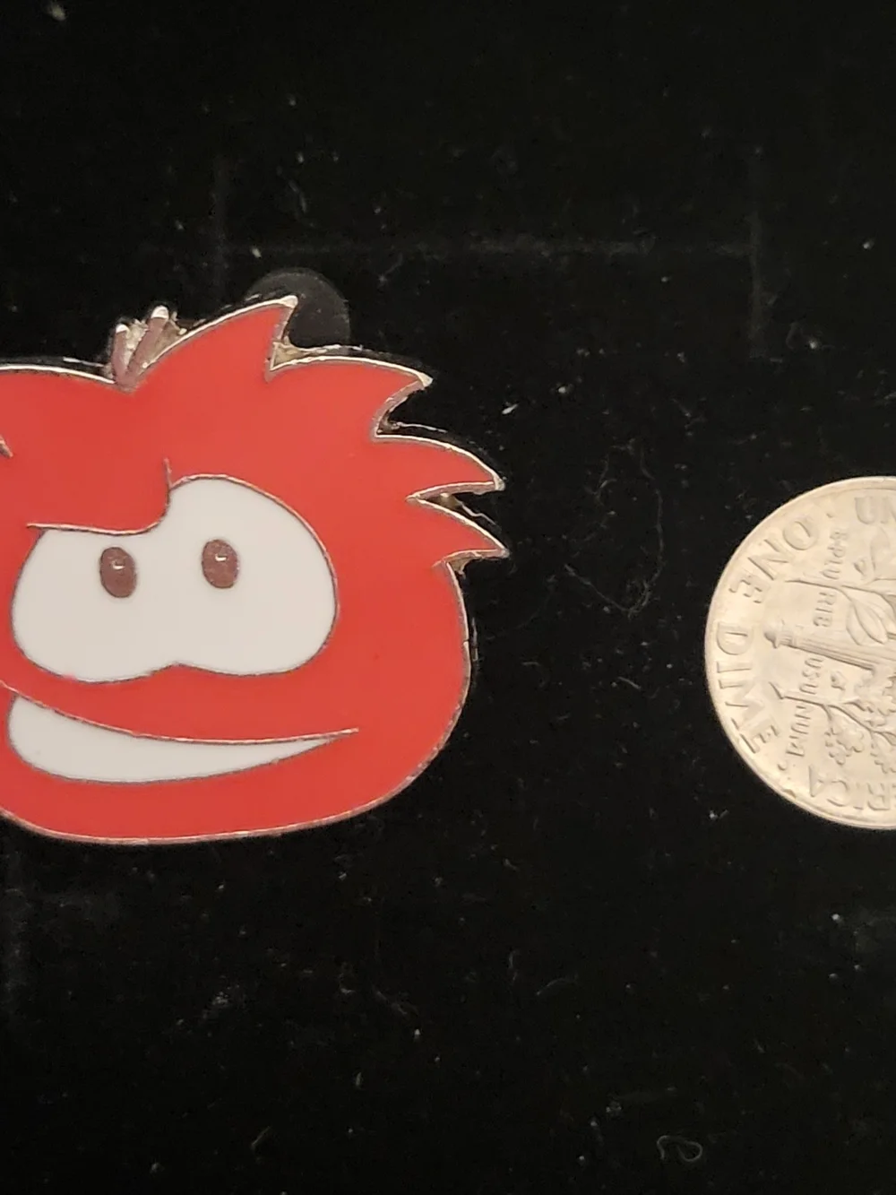 Club Penguin Red Puffle Disney Pin 2009